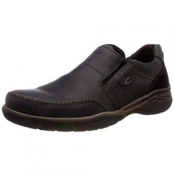 Camel active Herren Bolzano 12 Slipper, Schwarz, 44 EU