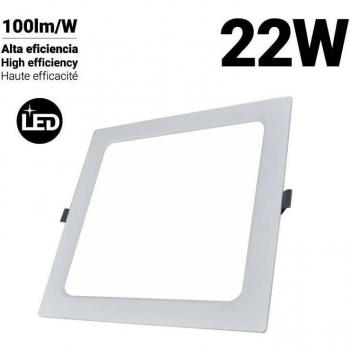 Empotrable LED Barcelona 22W, Dimensiones 190 mm