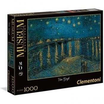 Clementoni Puzzle 39344: Sternennacht über der Rhone, Museum Collection