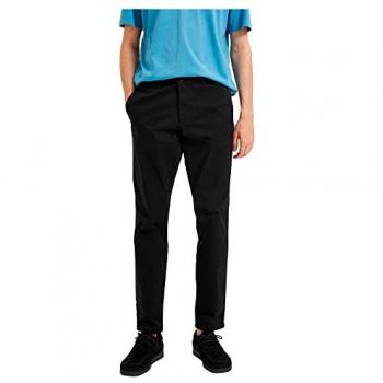 Slim Fit Chino 'NEW Miles' in Schwarz