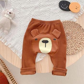 Ropa Infantil de 0 a 3 Años, Pantalones de Dibujos Animados de Oso, Tallas 73 a 110cm