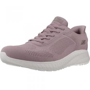 Skechers Light Purple BOBS Sport Squad Chaos Slip‑In Trainers