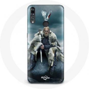 Coque Huawei P30 Lite Vikings Épée Fond Brouillard