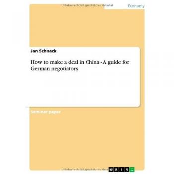 How to make a deal in China