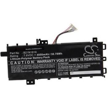 Batterie de remplacement pour Asus 2ICP6/61/80, B21Bn2H, B21BnEH, B21N1818 – ordinateur portable Notebook (4050 mAh, 7,6 V, Li‑polymère)