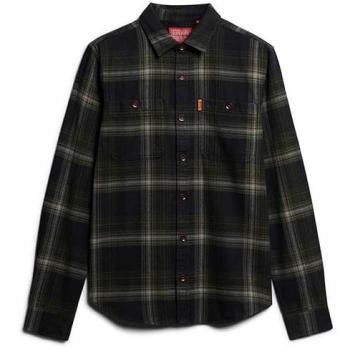 Superdry Langarmhemd »VINTAGE CHECK OVERSHIRT«