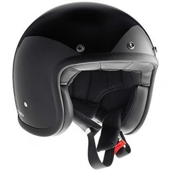 DMD Casco Jet Retro Negro