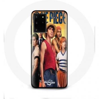 Custodia protettiva Samsung Galaxy S11 Plus Anime One Piece Luffy Poster Personaggi Art Stagione 1
