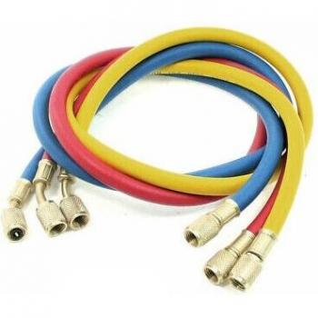 0.47 Diameter Female to Male Metal Connector for Refrigeration Hoses