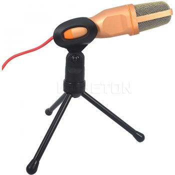 Micrófono de mano con soporte para trípode