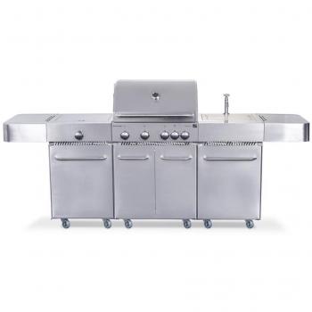 Plynový gril Arizona, BBQ kuchyně Premium Line, 6 hořáků