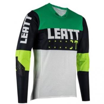 Maillot de survêtement Leatt Gravity 4.0 vert jade M pour hommes