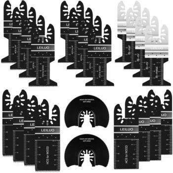 Parkside‑Ready Csparkv 24‑Blade Multi‑Material Oscillating Saw Set