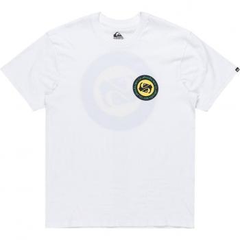 Quiksilver Zirkelt T-Shirt weiß/gelb