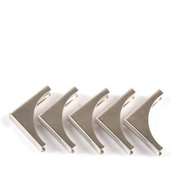 DIY Craft Bronze Corner Shields – 30 Pieces, 20x20x4mm (C3050)