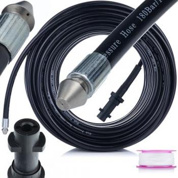 Tuyau Karcher Nettoyage Égouts 30 m, Série K – Buse 1+3