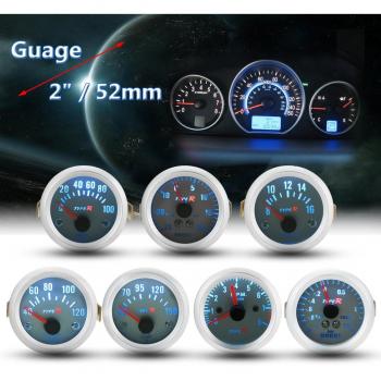 Auto Instrumentenanzeige 2'' für Temperatur und Druck