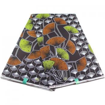 Authentic Nigerian Wax Block Print Fabric