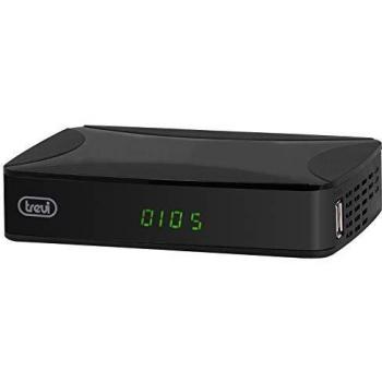 Trevi he 3368 t2 decoder digitale terrestre hd dvb-t2 con h.265-hevc 10 bit hdmi scart usb funzione rec telecomando