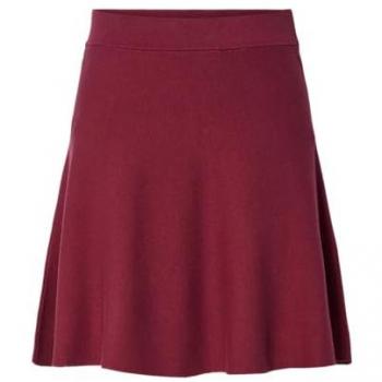 Jupe Mini Rouge Foncé Femme XXL