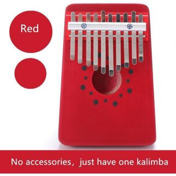 Instrumento Musical Kalimba de Caoba con 10 Teclas