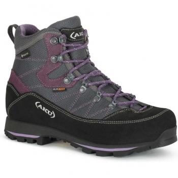 Botas AKU Trekker Lite III Wide GORE-TEX Cinza Escuro Violeta para Mulheres