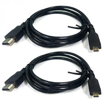 NComputing MicroHDMI zu HDMI Kabel 1,2m (2 Stück)