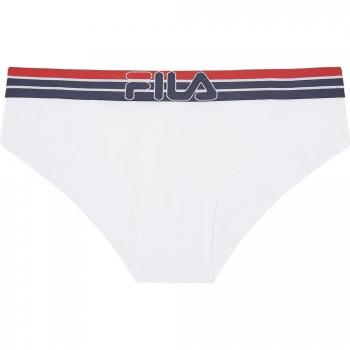 Slip Fila Donna Culotte Microfibra Bianco S