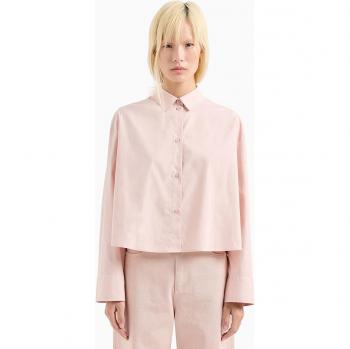 Armani Exchange Camicia lungo stile Milk Punch