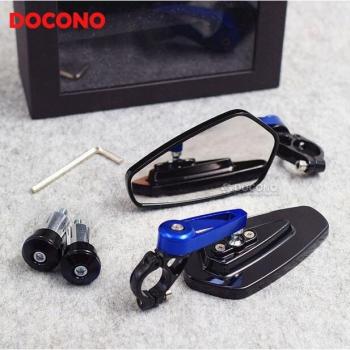 Kawasaki Z750 Z800 Z900 ER6N Ninja 300 Suzuki 7/8 Handlebar End Rearview Mirror