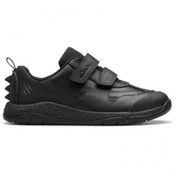 Clarks Boys' Steggy 2 Pace Velcro School Shoes