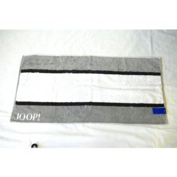 Joop Centric Handtuch 1642 – schwarz‑weiß mit silberner Farbe, 50 x100 cm