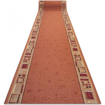 Tapis Jena Roux Antidérapant 100x420 cm