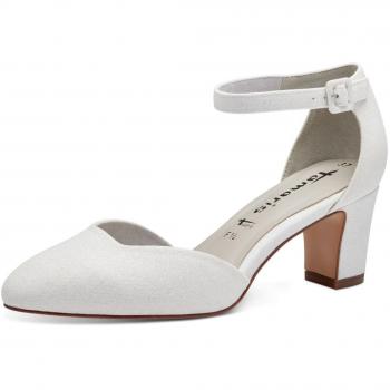 Tamaris Brautschuhe mit Dornschließe