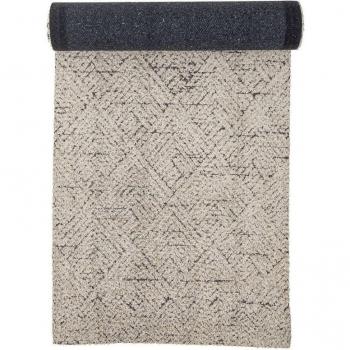 Bloomingville Alfombra de Algodón Beige 245x75