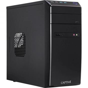 Captiva I57‑546 – Intel Pentium Gold G6400, 8 GB DDR4, 240 GB HDD + SSD, Windows 11 Home (nero)