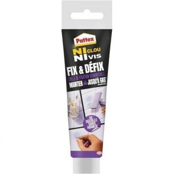 Fixateur PATTEX, adhésif sans clou ni vis – Tube 44 g