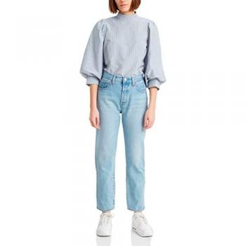 Levi's® Jeans 501® Crop 36200-0124 Himmelblau Cropped Fit