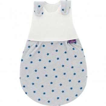 Träumeland Babyschlafsack Außenschlafsack LIEBMICH, Design Sternentraum blau (1 tlg)