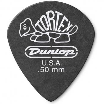 Jim Dunlop 12 Médiators Tortex Pitch Noir 0,50 mm