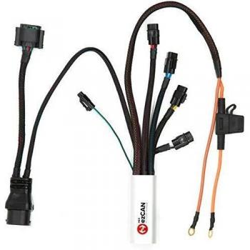 HEX Gestionnaire d'Accessoires 4 canaux ezCAN BMW R1200 76mm x 30mm x 16mm avec Port Micro-USB 1 unité