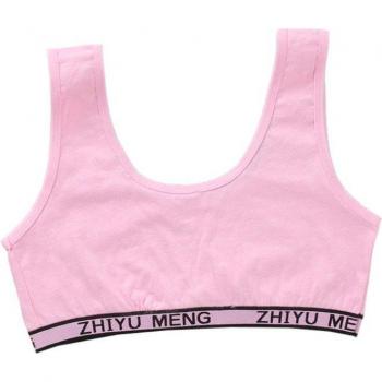 Sostén Deportivo Sin Aros para Niñas con Diseño de Letras