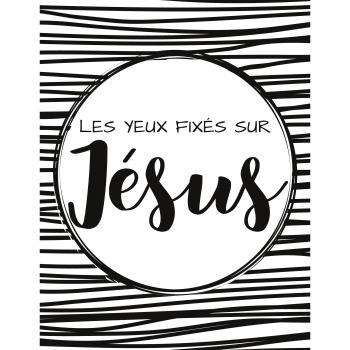 Les yeux fixés sur Jésus: Bullet Journal Chrétien