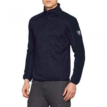 CMP Herren-Fleecepullover – Farbe: Blau/Schwarz – 58