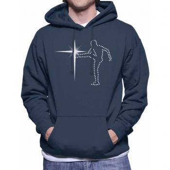 Grey Cloud City 7 Men's Hooded Pullover