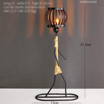 Barre lumineuse en fer pour restaurants