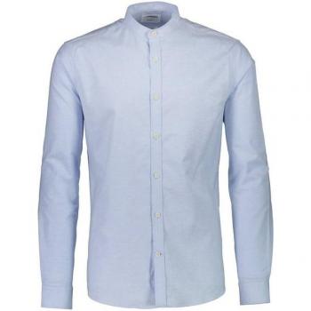 Oxford Slim Fit Langarmhemd mit Stehkragen