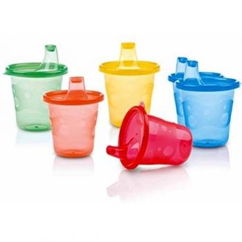 Nuby Fun Colors Drinking Cup Set for Toddlers