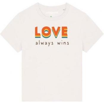 Watapparel T-Shirt für Frauen Liebe gewinnt immer