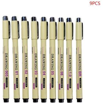 Fine Hook Line Markers Set (6/7/8/9 pcs)